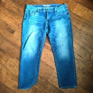 OLD NAVY Blue Skinny Boyfriend Denim Jeans 12